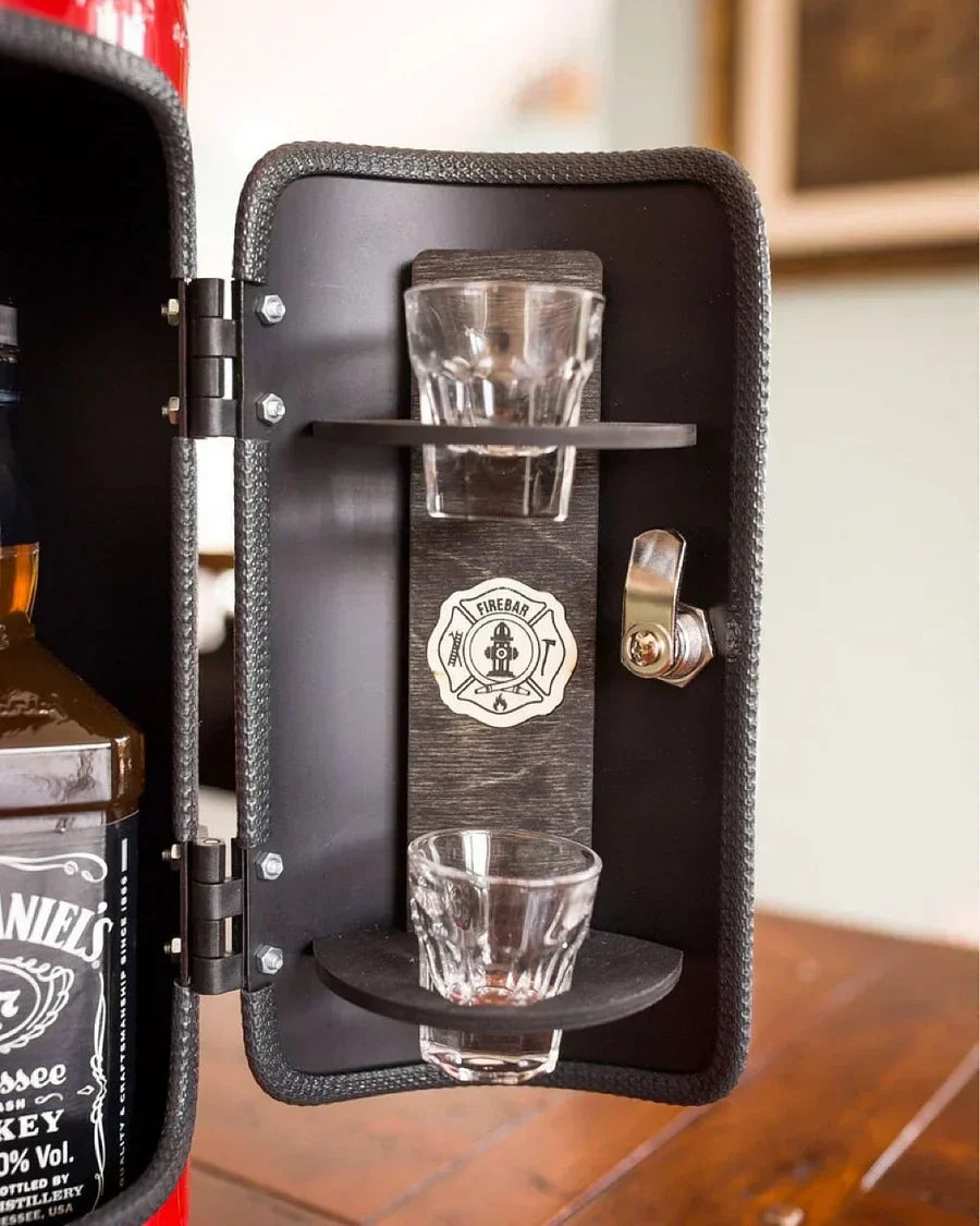 Fire Extinguisher | Concealed Bar Fire Extinguisher | Secret Drink Compartment | FireBar