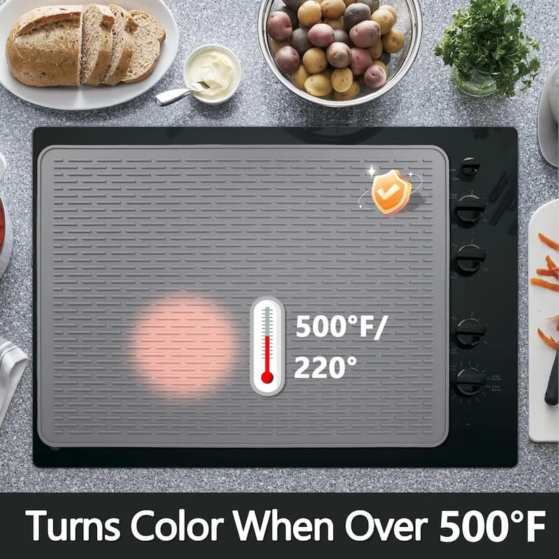 Kitchen Protective Shield | Heat and Scratch Defense | Non-Slip Versatile Design | CookGuard