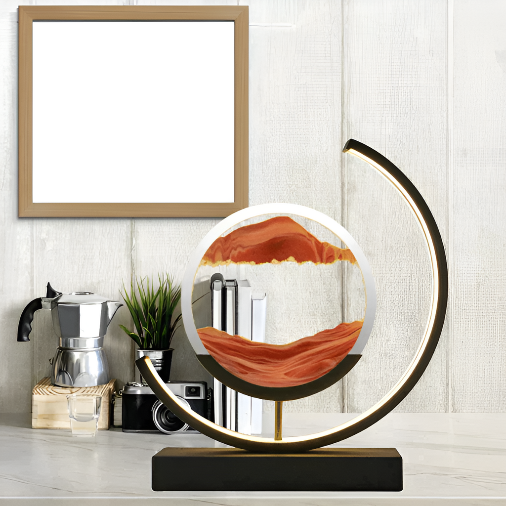 Sand Glow LED Illuminated Sand Lamp