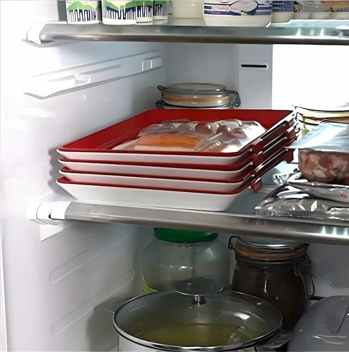 Fresh Storage Plate | Extend Food Freshness | Stretch Seal Film | FreshPlate