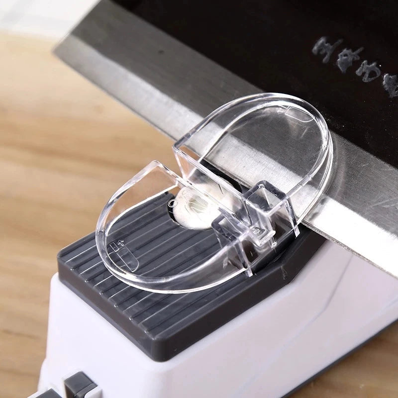Knife Sharpener | Accurate Grinding System | Secure Design | Compatible With All Blades