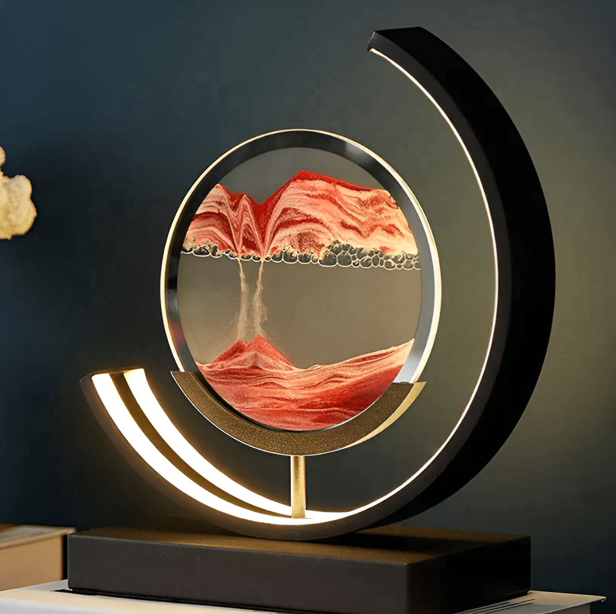 Sand Glow LED Illuminated Sand Lamp