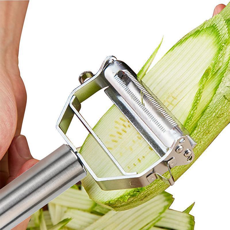 Vegetable Peeler | Dual Blades | Stainless Steel | Kitchen Cutter