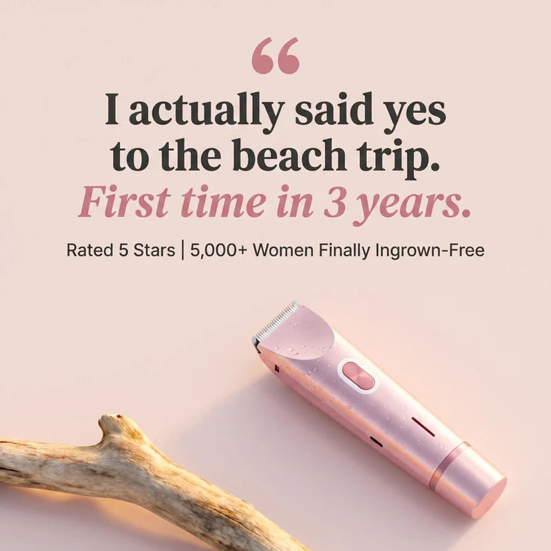 Calluve 2-in-1 Ingrown Free Bikini Shaver