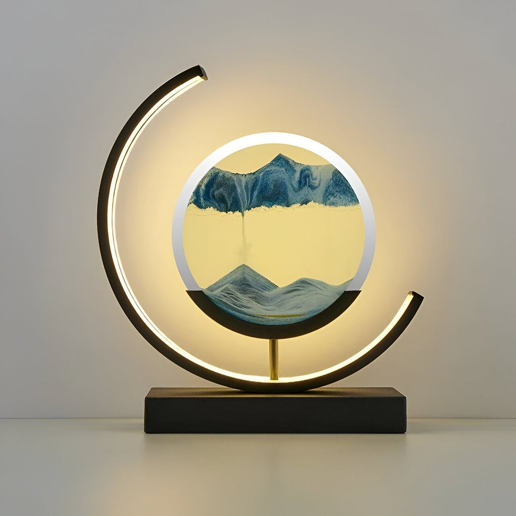 Sand Glow LED Illuminated Sand Lamp