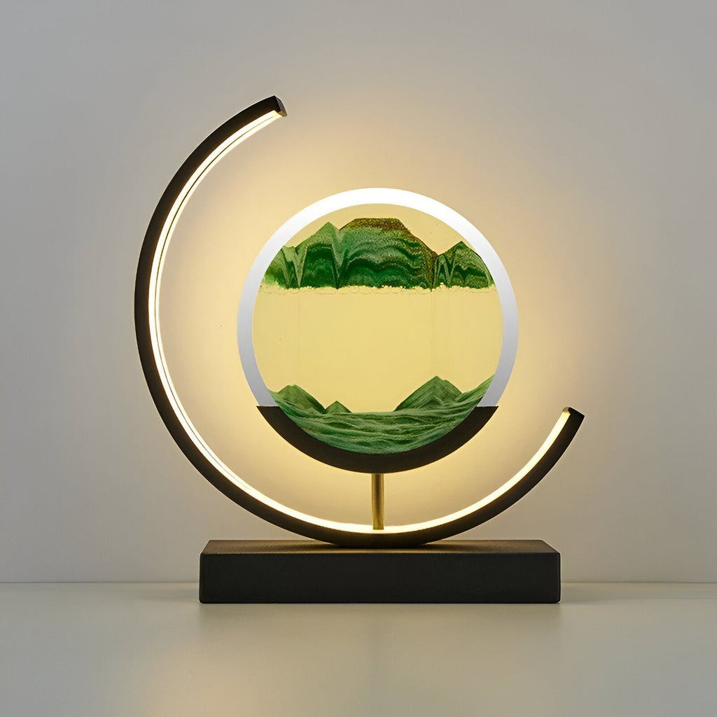 Sand Glow LED Illuminated Sand Lamp
