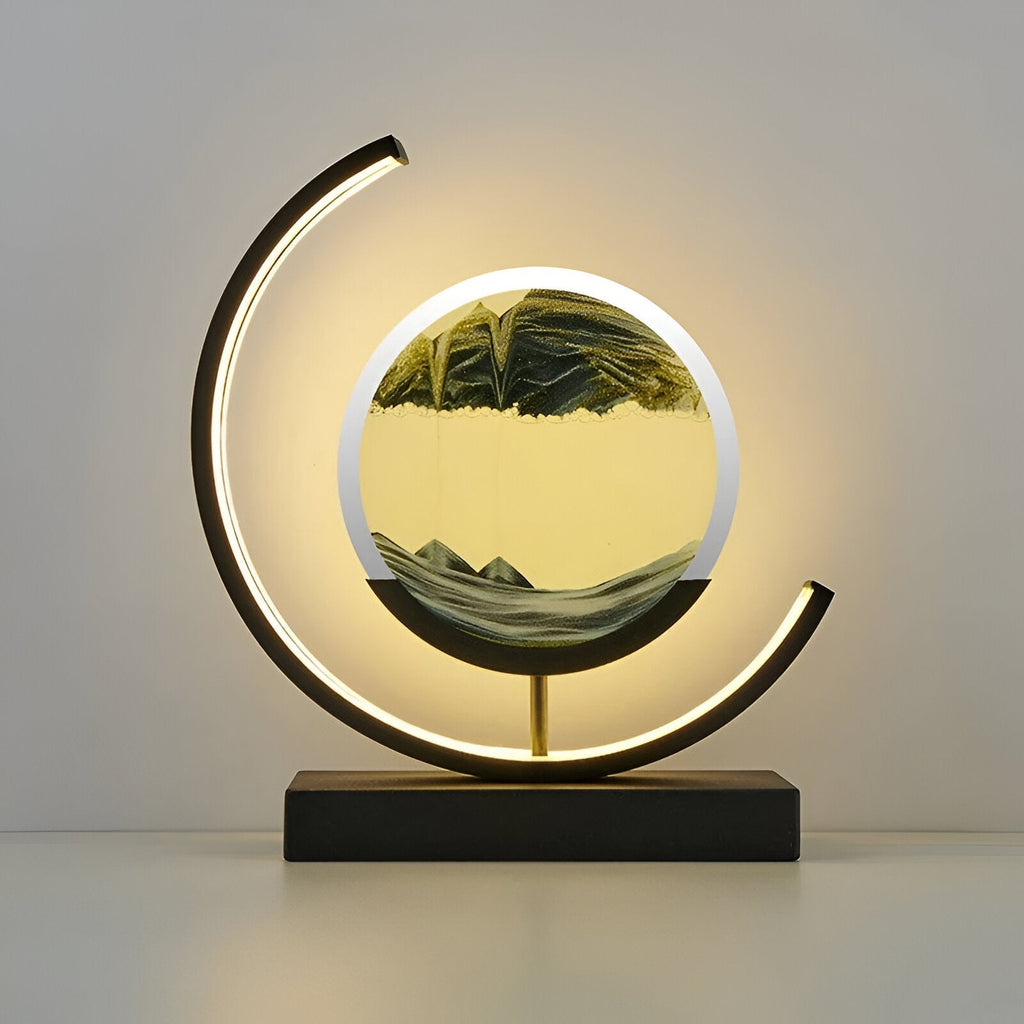 Sand Glow LED Illuminated Sand Lamp