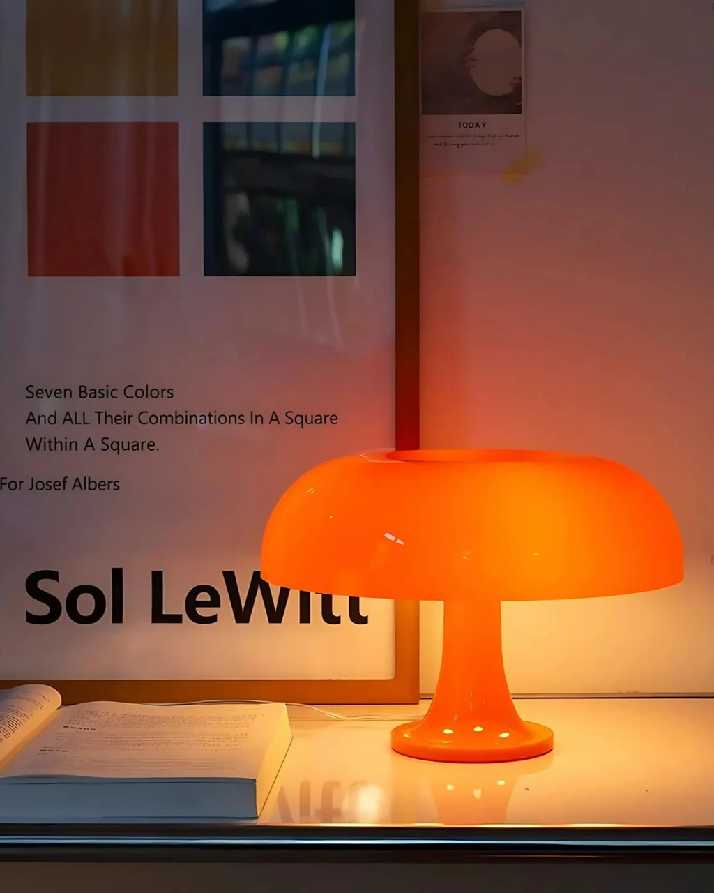 Bauhaus Desk Lamp Vintage Dome – Gentle Illumination in Classic Style