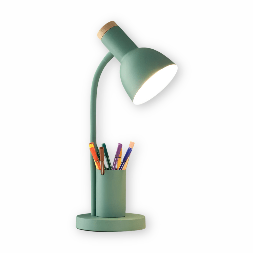 Desk Light with Pen Stand – Tidy and Brightly Lit