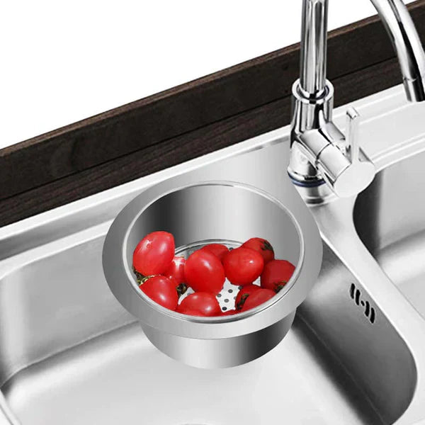 Stainless Steel Sink Basket Strainer | Swan-Shaped Drain Filter | SinkStrainer