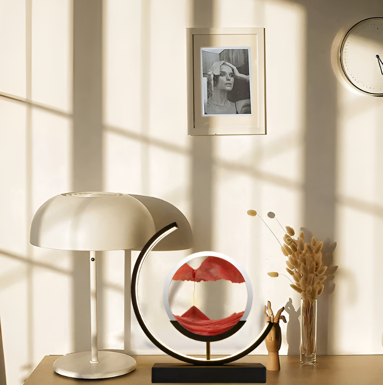 Sand Glow LED Illuminated Sand Lamp