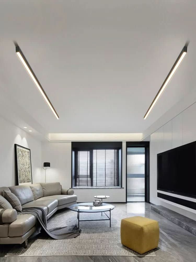 Minimalist LED Ceiling Lamp – Nordic Style, Flicker-Free Illumination