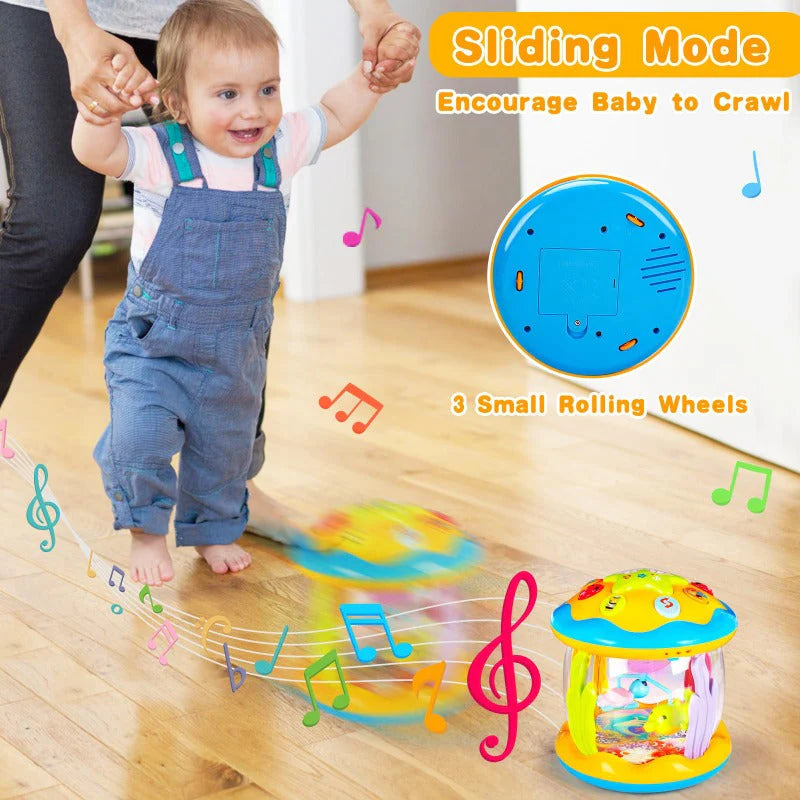 Spinning Infant Night Light Projector with Music