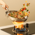 Stainless Steel | Non-Coated Searing | Uniform Heat Distribution | TitanCore
