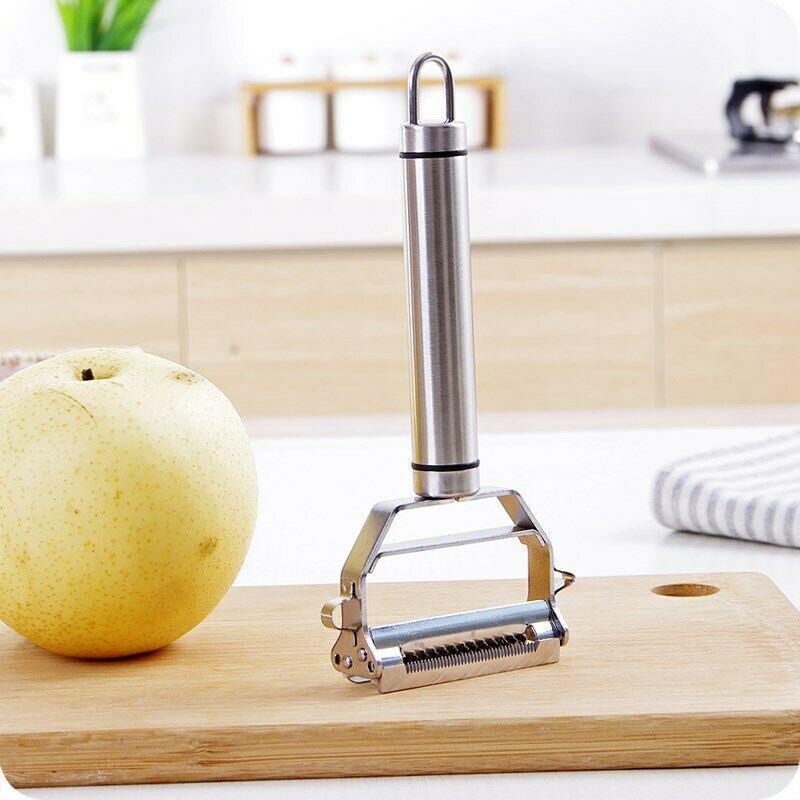 Vegetable Peeler | Dual Blades | Stainless Steel | Kitchen Cutter