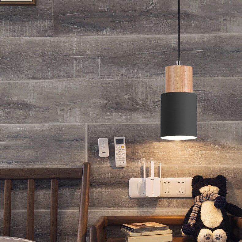 Contemporary Metal Hanging Light Fixture