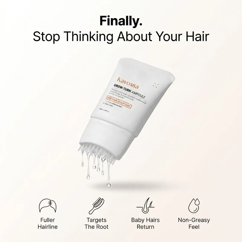 Calluve Built-In Brush Hair Serum