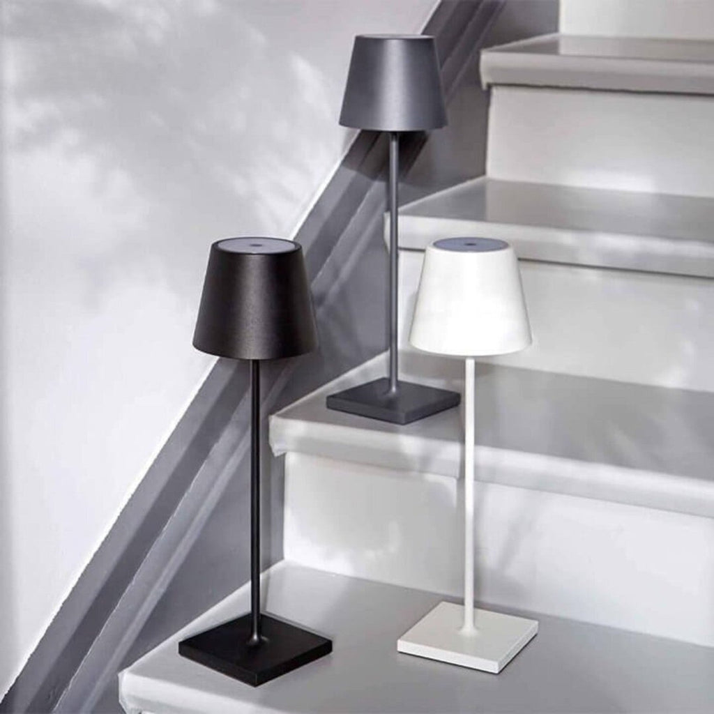 Wireless LED Desk Lamp with Touch Dimmer – Cordless, Pure Ambiance