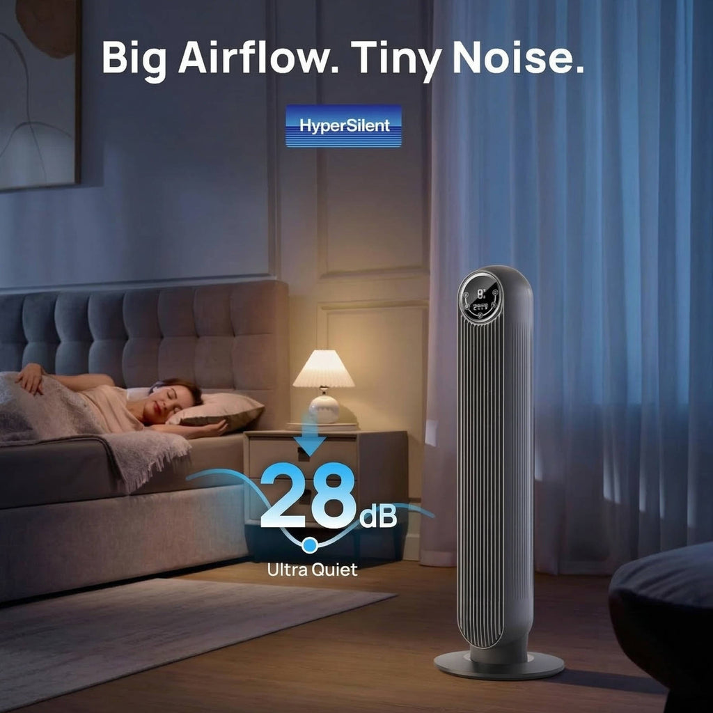 Tower Fan Bladeless 8 Speed 4 Mode