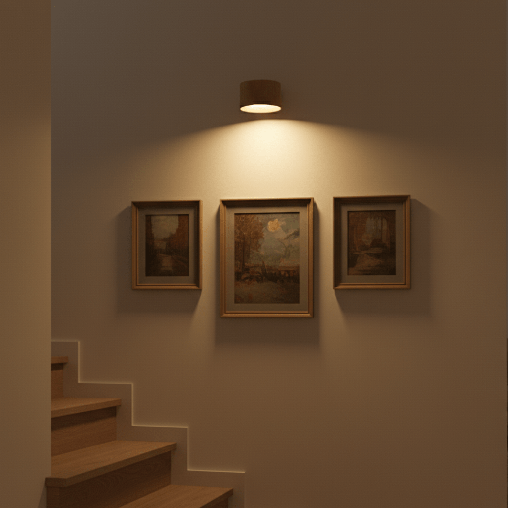 Rechargeable LED Wall Lamp with Adjustable Head