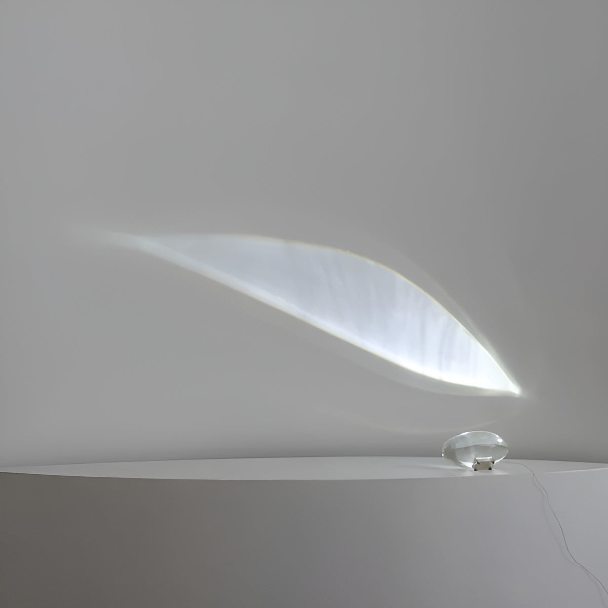 Oval Shaped Table Lamp with Cozy Ambient Lighting