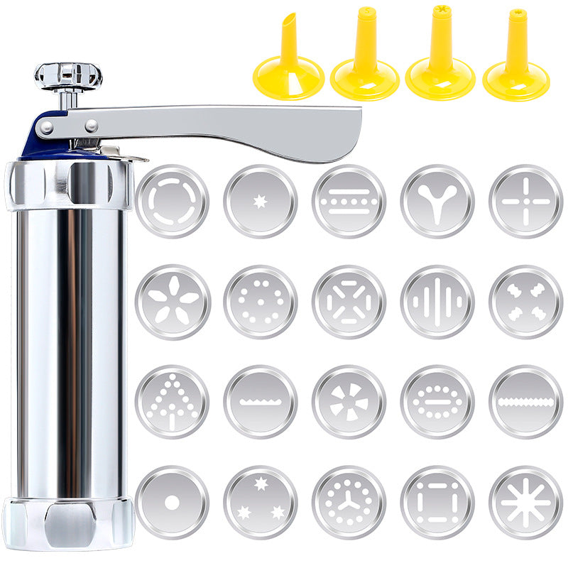 Cookies | Aluminum Dough Stampler | Piped Pastries and Decorating | Bakezy