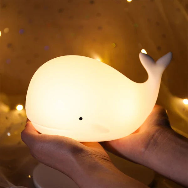 Wall Night Lamp with Color-Shifting LED – Touch Sensor, USB Powered