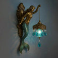 Baroque Style Mermaid Wall Lamp – Romantic Illumination for Your Home