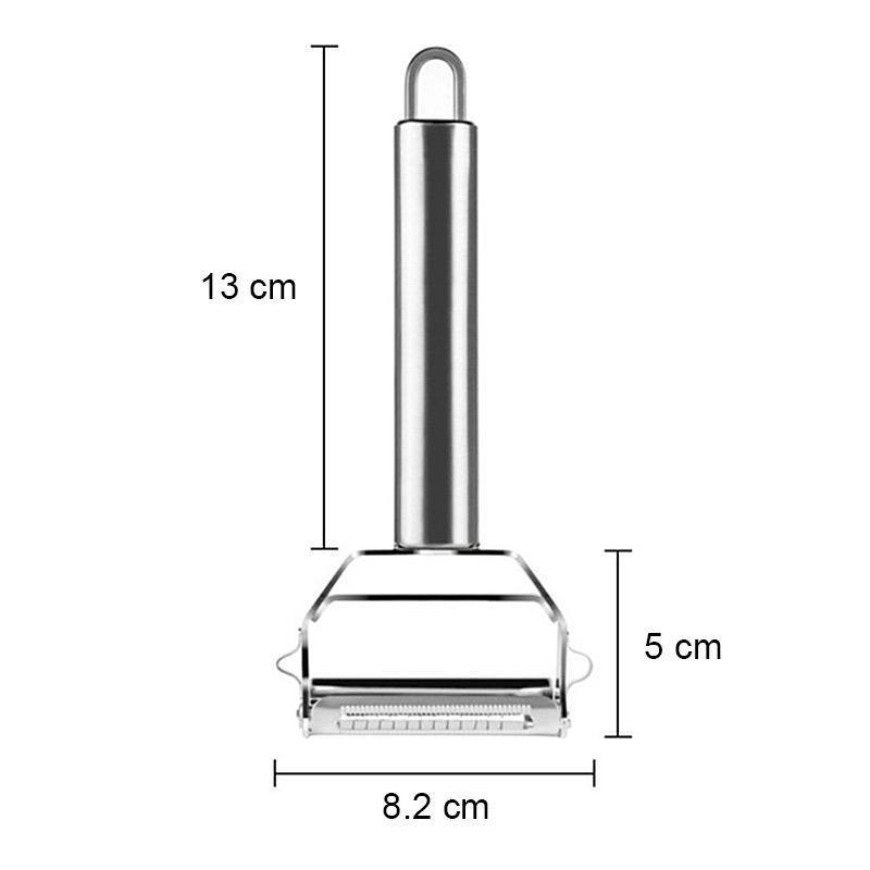 Vegetable Peeler | Dual Blades | Stainless Steel | Kitchen Cutter
