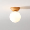 Glass Sphere Ceiling Lamp