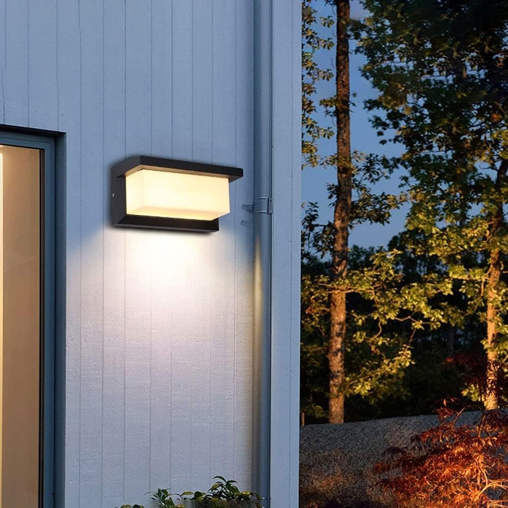 Outdoor LED Wall Lantern with Motion Detector – 20W Weather-Resistant