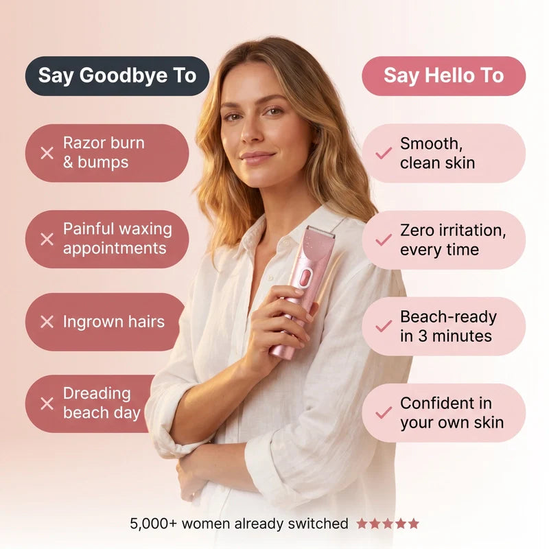 Calluve 2-in-1 Ingrown Free Bikini Shaver