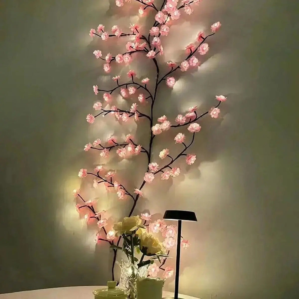 Cherry Blossom Wall Light — Instantly Beautiful, Serene Room Ambiance