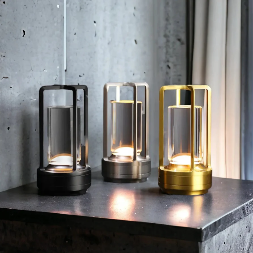 Wireless LED Desk Lamp with Dimmer – Nordic Style