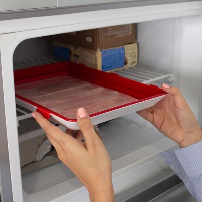 Fresh Storage Plate | Extend Food Freshness | Stretch Seal Film | FreshPlate