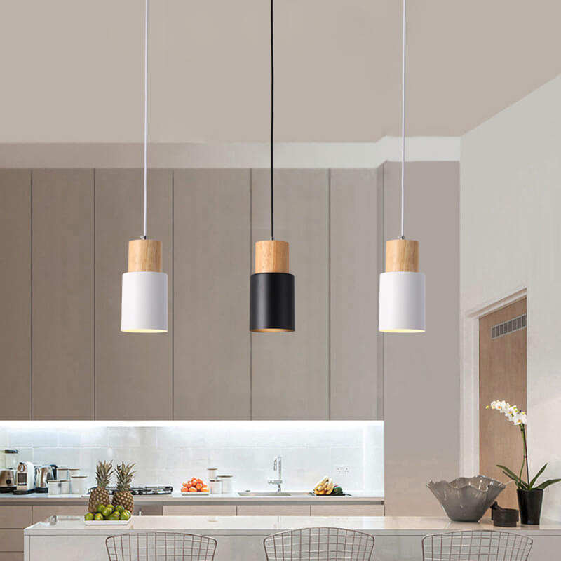 Contemporary Metal Hanging Light Fixture