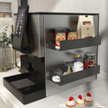 Magnetic Mount | Side Shelf No Drilling Needed | Compact Space Storage | MagniShelf