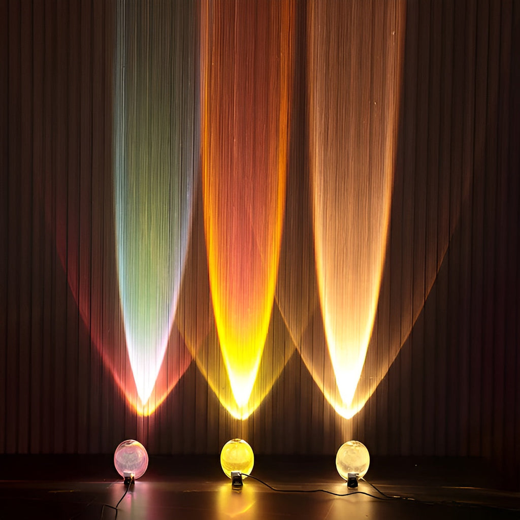 Oval Shaped Table Lamp with Cozy Ambient Lighting
