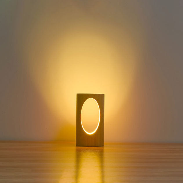 Wooden LED Desk Lamp