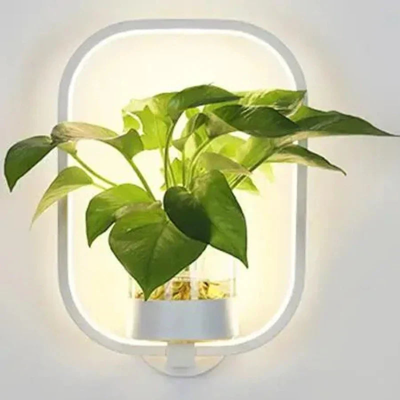 Botanical-Themed Wall Lamp