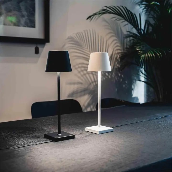 Wireless LED Desk Lamp with Touch Dimmer – Cordless, Pure Ambiance