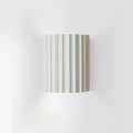 Resin Wall Light with Ribbed Shade – Contemporary Interior Design