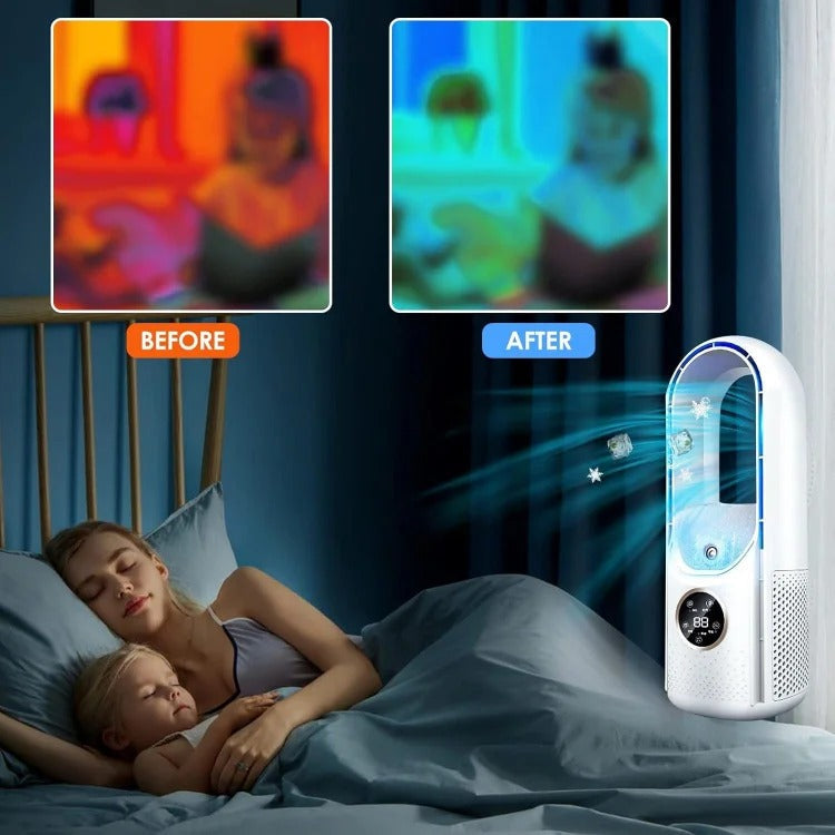 Portable Air Cooler USB 6-Speed Fan
